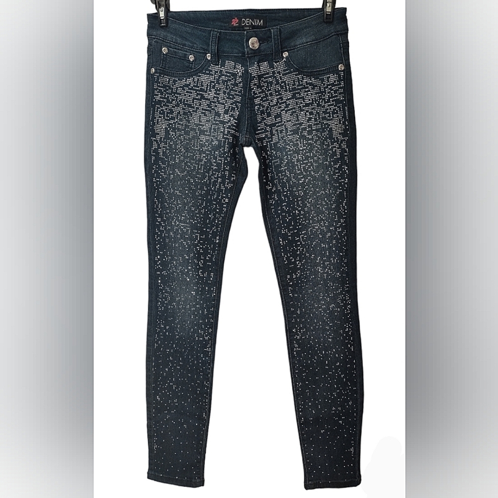 2B Bebe Jeans Size 27 Dark Blue